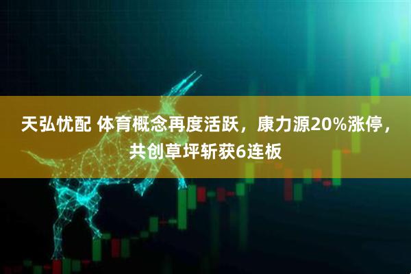 天弘忧配 体育概念再度活跃，康力源20%涨停，共创草坪斩获6连板