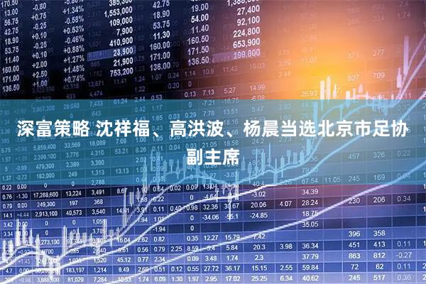 深富策略 沈祥福、高洪波、杨晨当选北京市足协副主席