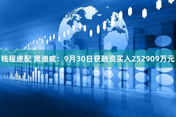 钱程速配 奥迪威：9月30日获融资买入252909万元